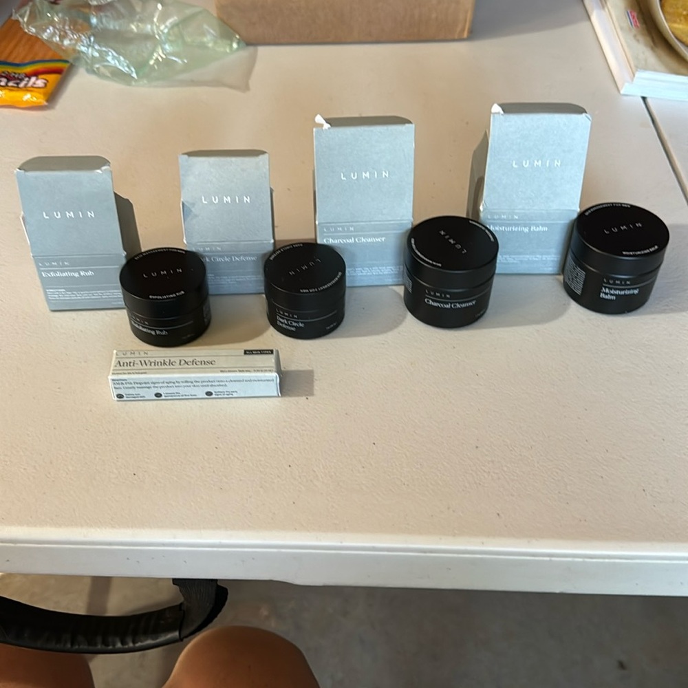 Never used lumin beauty products